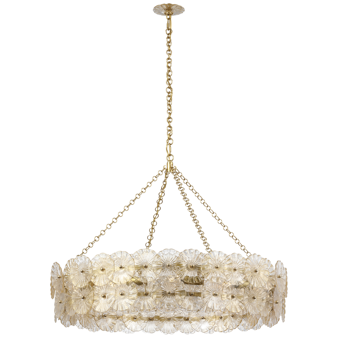 cygne ジレ Julie Talia Grande Chandelier | Julie Neill for Visual Comfort