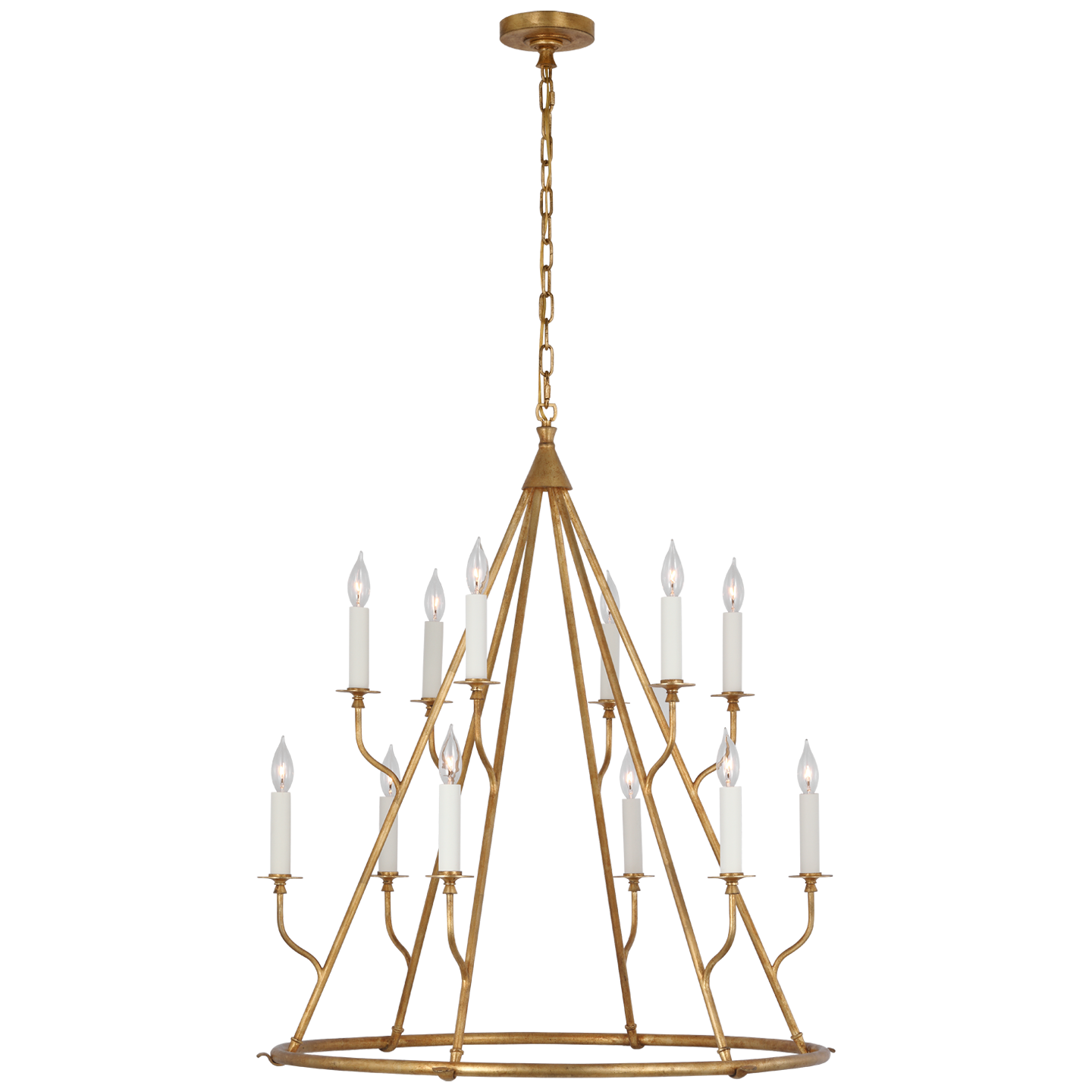 Lorio Large Chandelier | Julie Neill for Visual Comfort – Julie