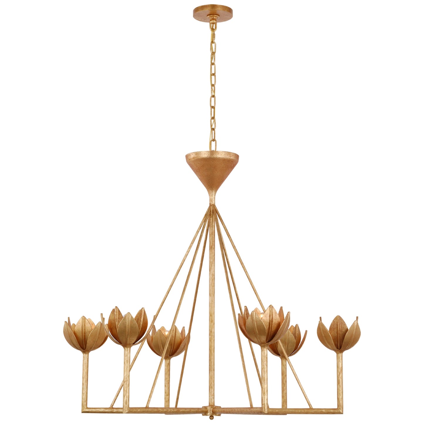 Alberto Large Low Ceiling Chandelier
