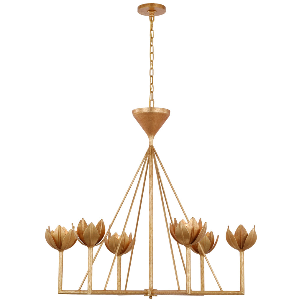 Alberto Large Low Ceiling Chandelier