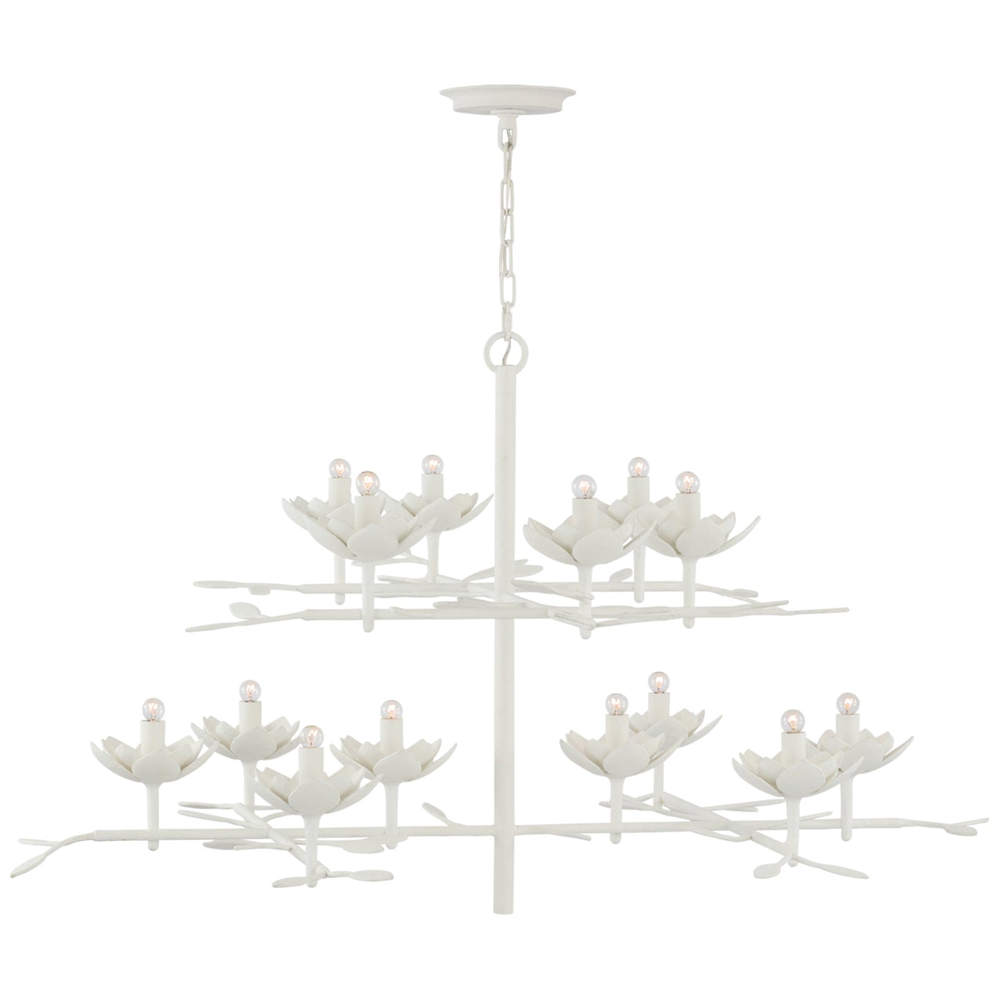 Clementine 53" Tiered Chandelier