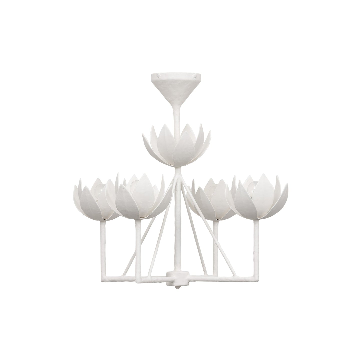 Diego 1-Tier Petite with Flower Detail