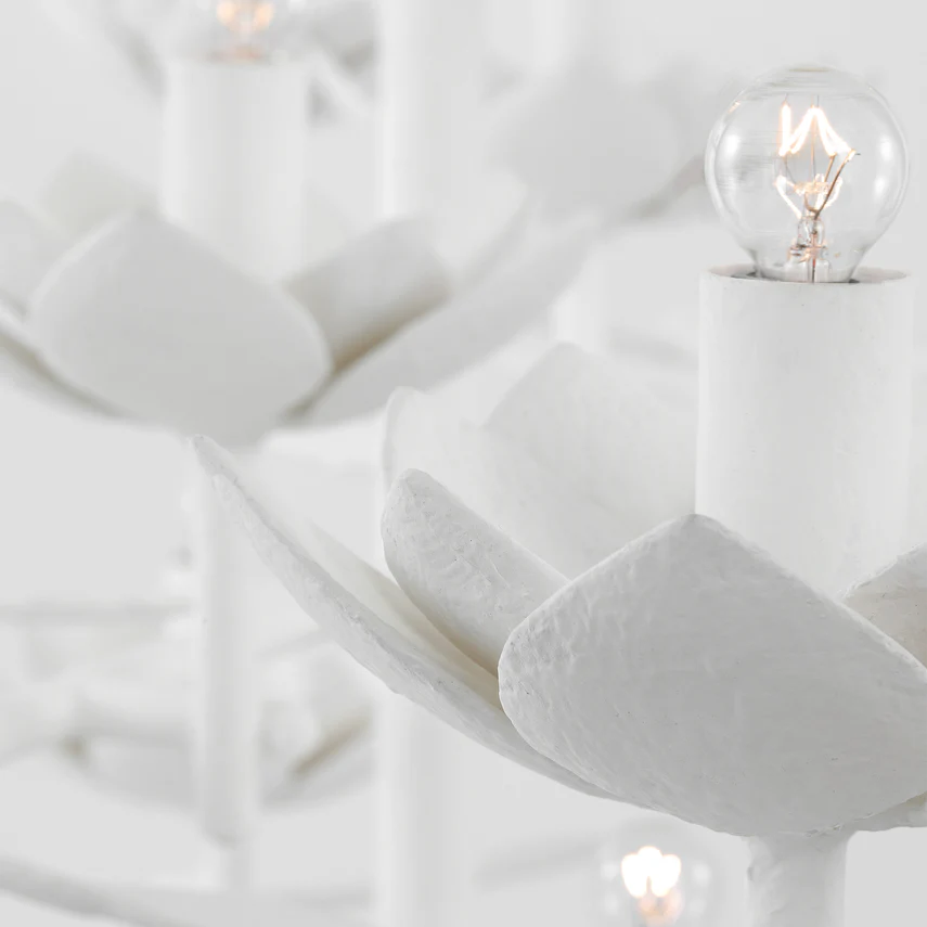 Clementine 48" Low Wide Tiered Chandelier