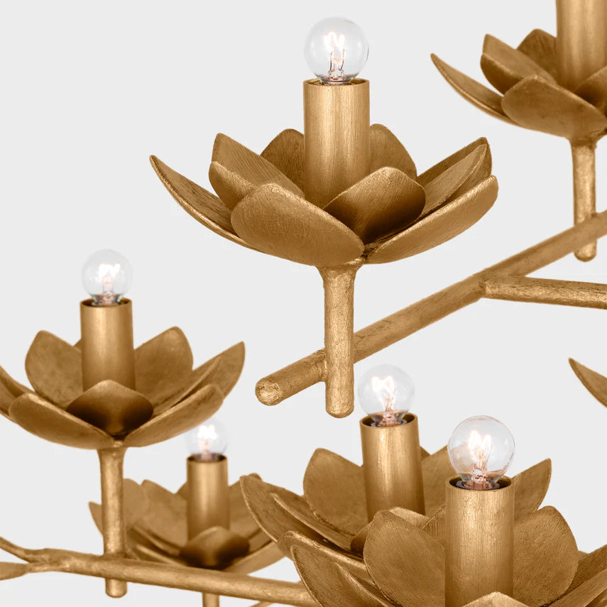 Clementine 48" Tiered Entry Chandelier