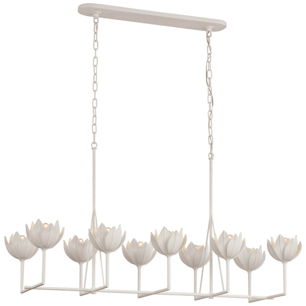 Alberto Large Linear Chandelier | Julie Neill for Visual Comfort