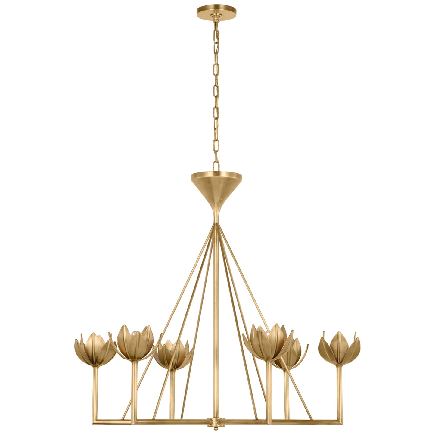 Alberto Large Low Ceiling Chandelier