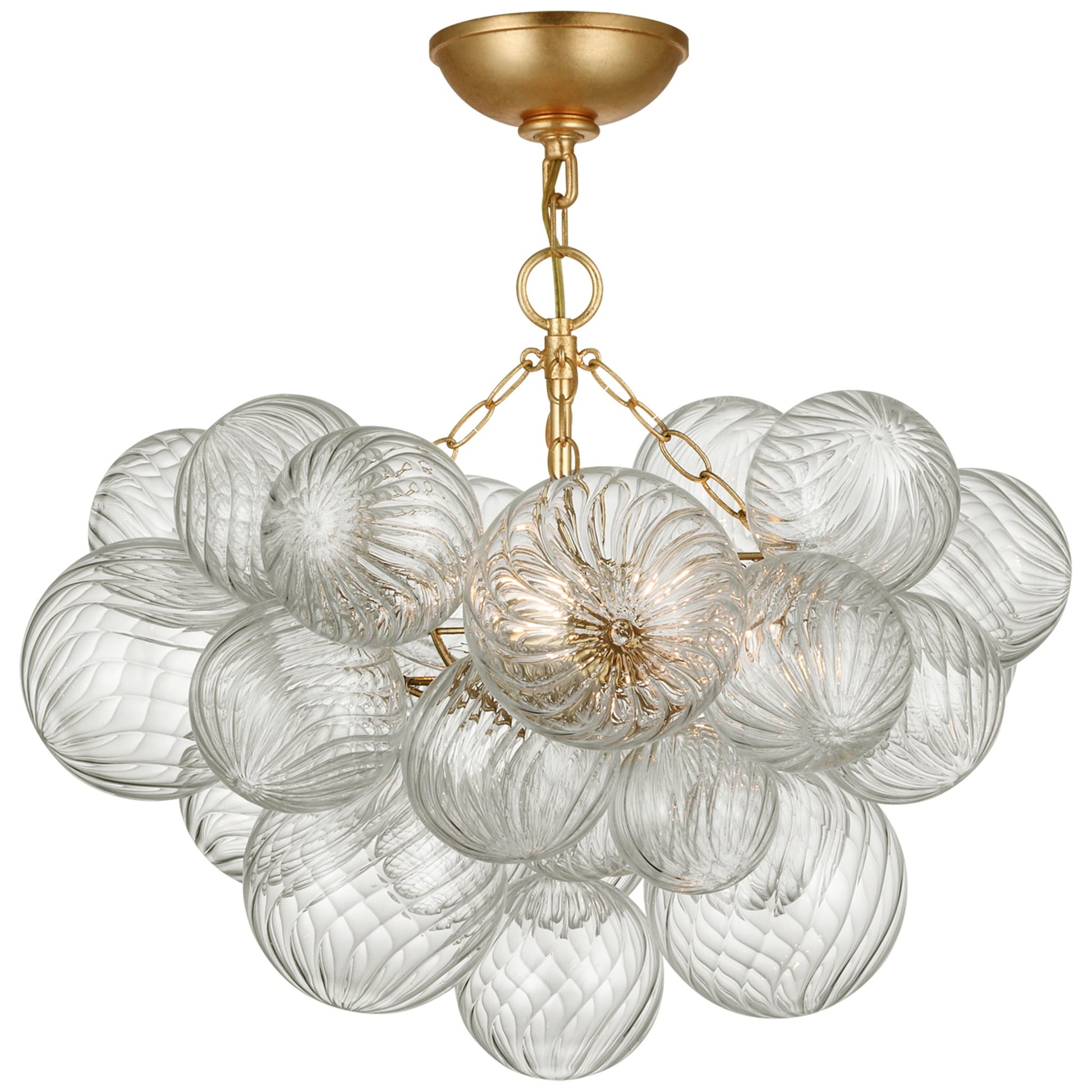 Talia Small Semi-Flush Mount  Julie Neill for Visual Comfort