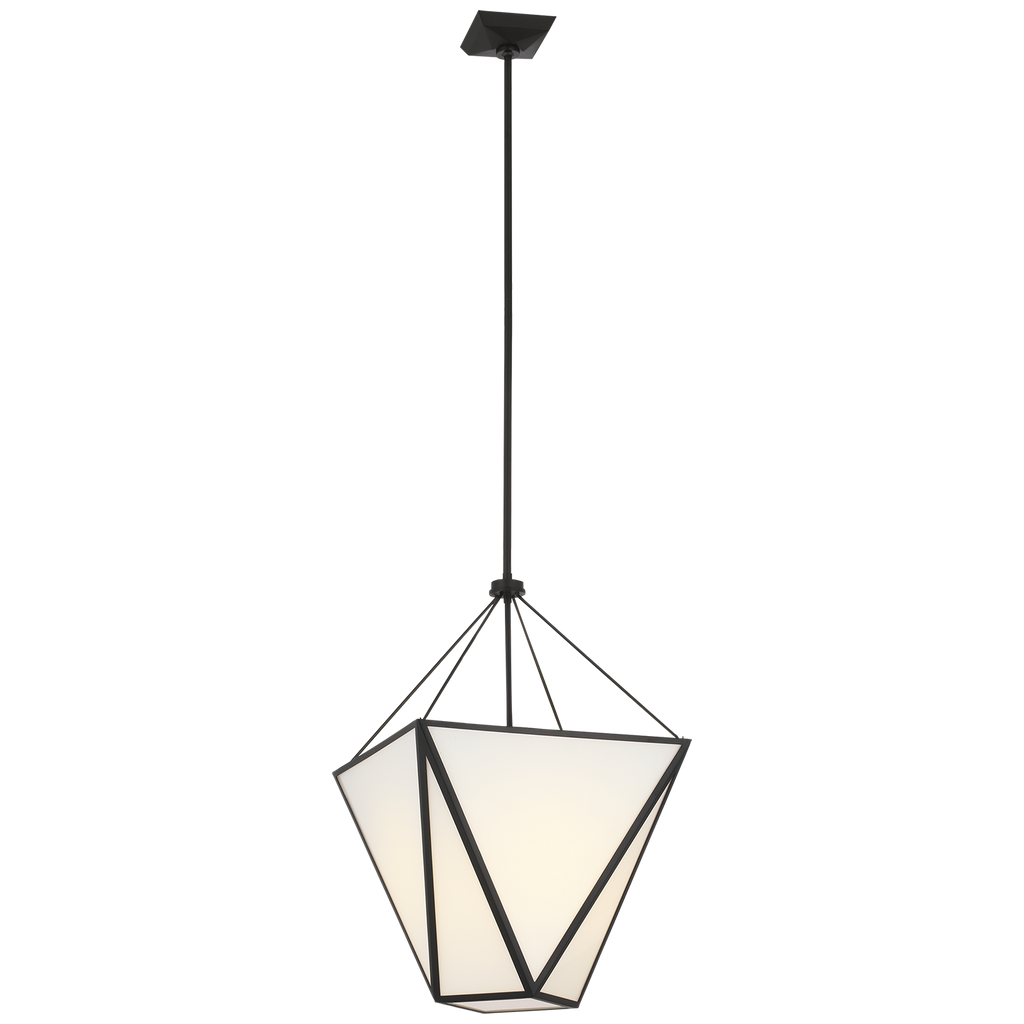 Modern Iron with White Glass